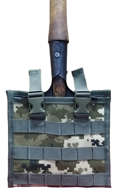 Чехол для лопаты лопатный подсумок 20*21 см с системой молли универсальный тактический Одесса - изображение 10