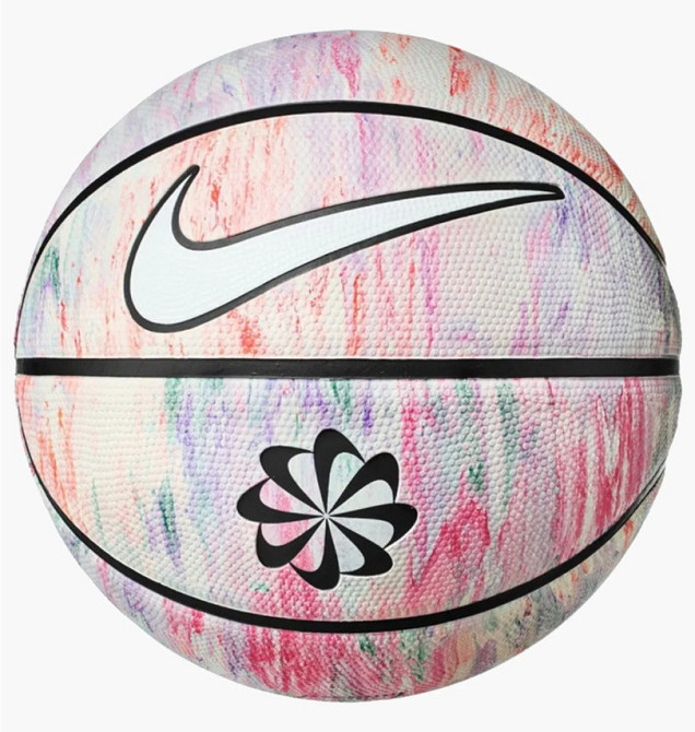 М'яч баскетбольний Nike EVERYDAY PLAYGROUND 8P Multi N.100.7037.944.06 р.6 Вишневе - фото 1