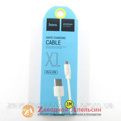 USB кабель hoco X1 micro микро 1m Одесса - изображение 2