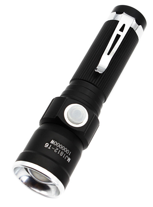 Ручний ліхтар Police BL-1812-T6, RB203, 18650, Zoom, ЗУ microUSB Дніпро - фото 2