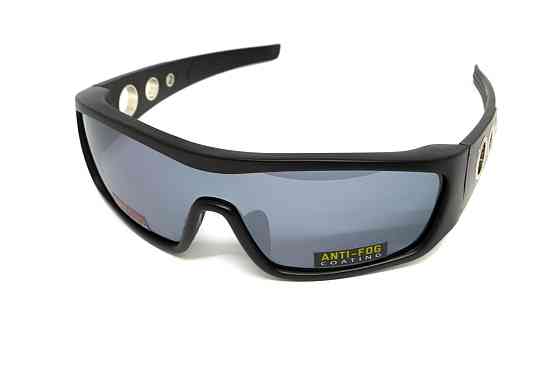 Окуляри захисні Global Vision Rivet (silver mirror) Anti-Fog, дзеркальні сірі Запоріжжя