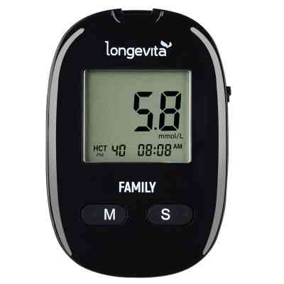 Глюкометр Longevita Family Система для вимірювання глюкози в крові (6806076) Вінниця