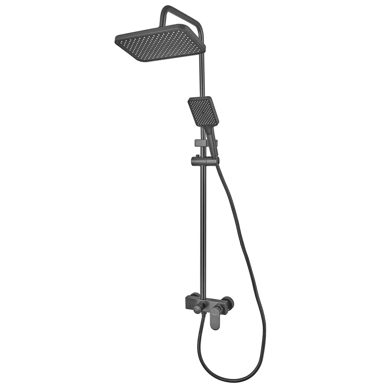 Душова колонка Armata BCD-009-J GRAPHITE з алюмінію з 3 режимами та змішувачем (CH6558) Харків - фото 1