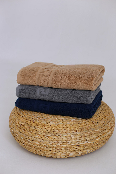 Банное махровое полотенце Ideal Textile Versace 70х140 см 500 г/м2 (56860423) Черновцы - изображение 4