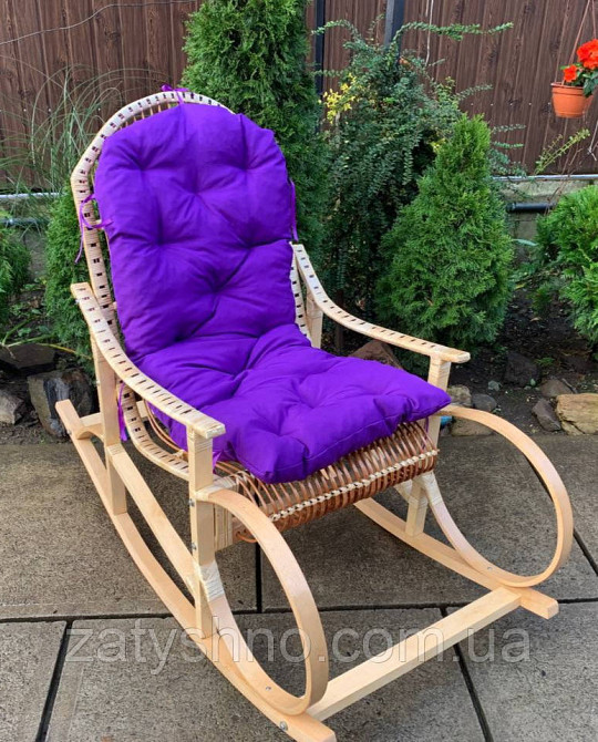 Буковое кресло-качалка Киев - изображение 1