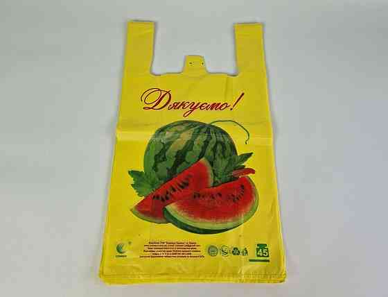 Пакет майка 34см 58см Кавун "Комсерв" (100 шт) Харків