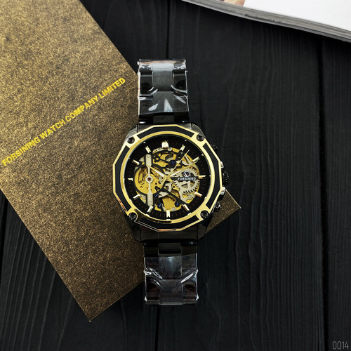Forsining 8130 Black-Gold-Black Киев - изображение 3
