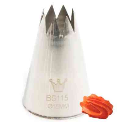 Кондитерська насадка Martellato Open Star 15 мм (BS 115) Вінниця