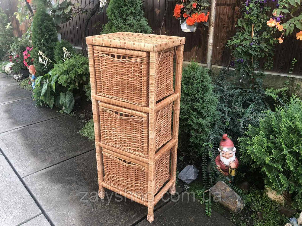 Плетеный комод из лозы с ящиками Киев - изображение 5