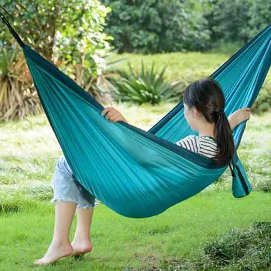 Гамак Naturehike одинарний NH21DC011, блакитний Київ