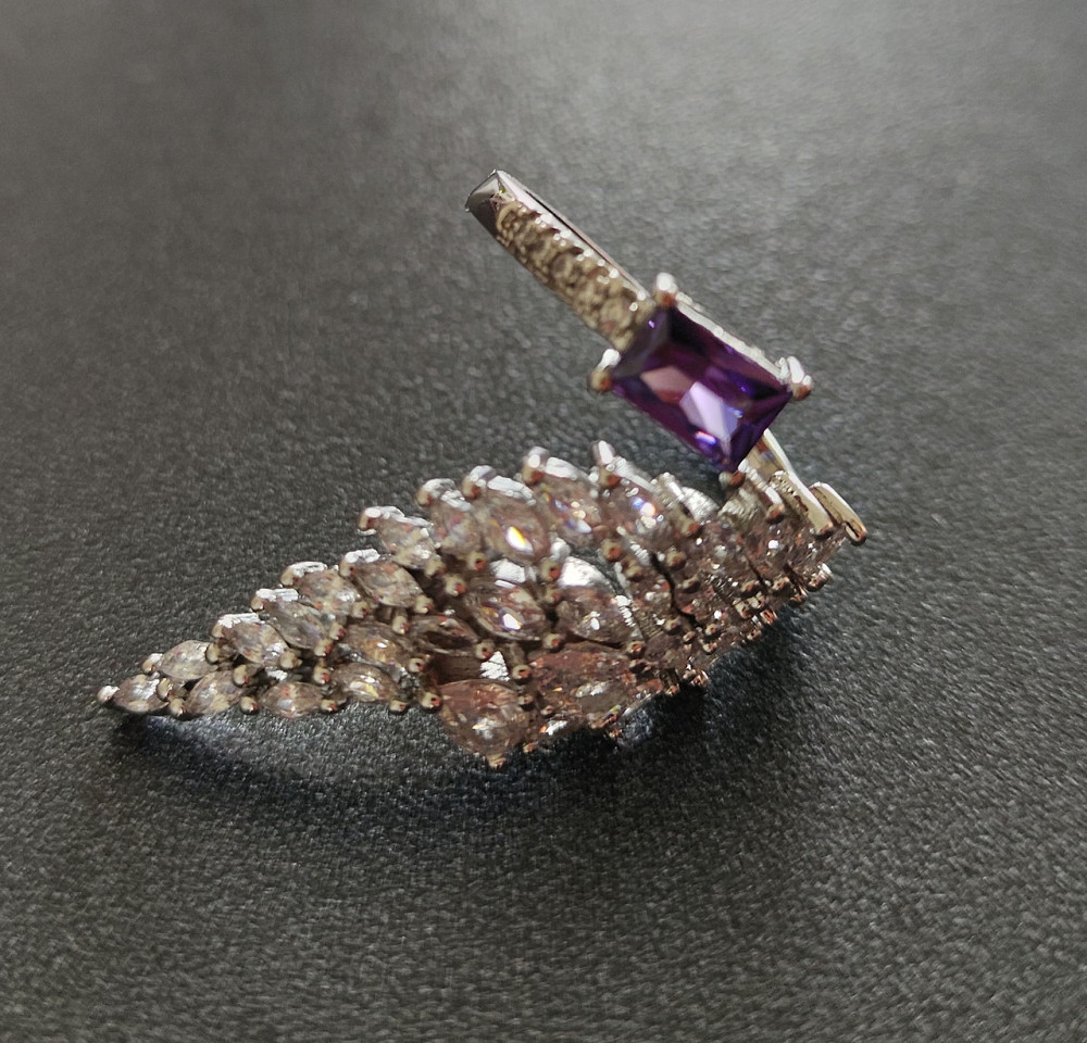 Каблучка з цирконами Смела - изображение 3