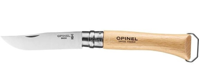 Кухонный Нож складной с штопором и открывалкой Opinel No.10 