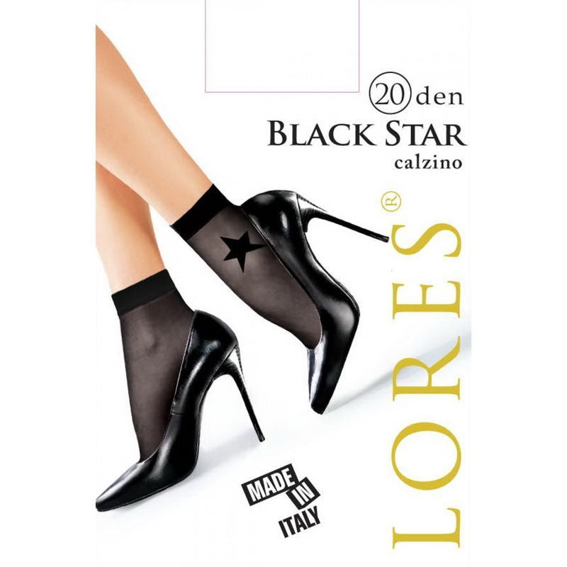 Розкішні жіночі капронові шкарпетки lores black star Славута - фото 3