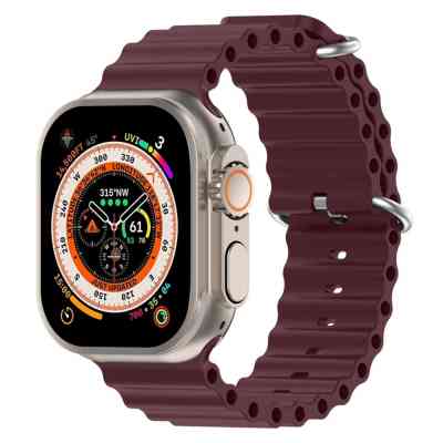 Ремінець до смарт-годинника Armorstandart Ocean Band для Apple Watch 42 (Series 11-10)/41/40/38 Wine Red (ARM74241) Вінниця