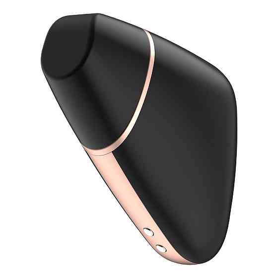 Вакуумный клиторальный стимулятор Satisfyer Love Triangle Black с управлением через интернет Sex Aura Киев