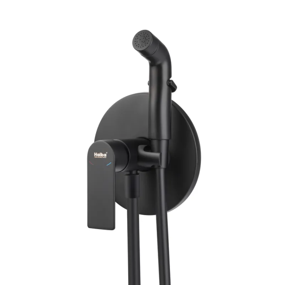 Змішувач для гігієнічного душу Haiba ALEX 002  BLACK   ( HB9618 ) 36477 Харьков
