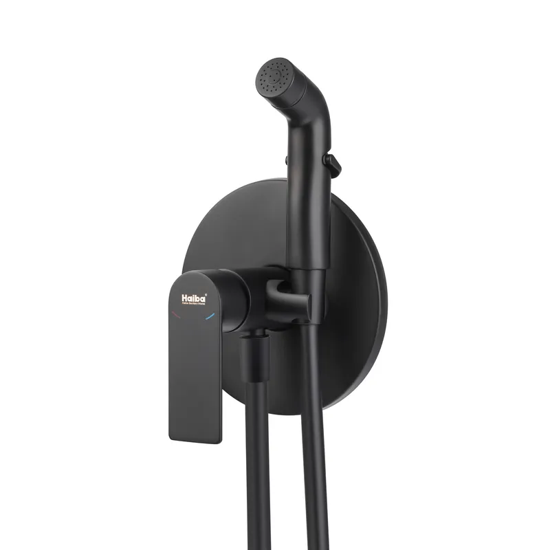 Змішувач для гігієнічного душу Haiba ALEX 002  BLACK   ( HB9618 ) 36477 Харьков - изображение 2
