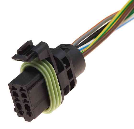 Разьем коннектор с проводом, 6-кон., Бензонасос,  211PC063S0003,  FCI (Delphi) Франция Много Renault Киев