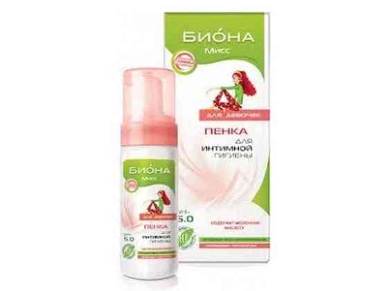 Пенка для интимной гигиены для девушек, 150г.БИОНА ТМ бИОКОН Киев