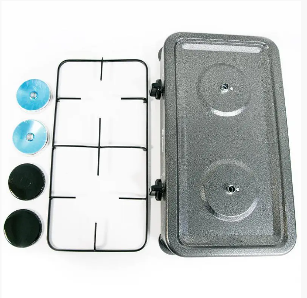 Настольная газовая плита DOMOTEC MS-6602  2 кф  6845 от балонного газа бутан G30 (LPG) Одесса - изображение 8