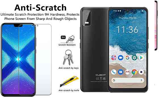 Защитное стекло NeoGlass для Cubot Note 8 – ультрапрозрачное и устойчивое Киев