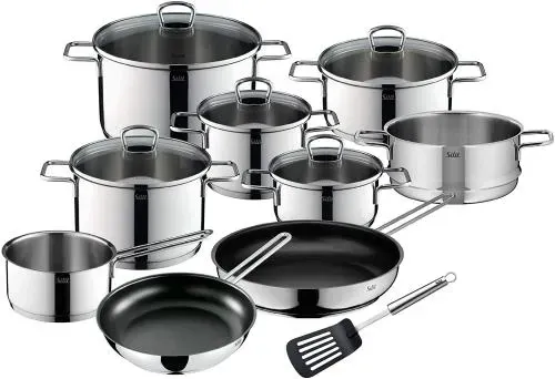 Silit Alicante Набір каструль Z Patelniami 10 Części Indukcja (2109304623) Київ - фото 1