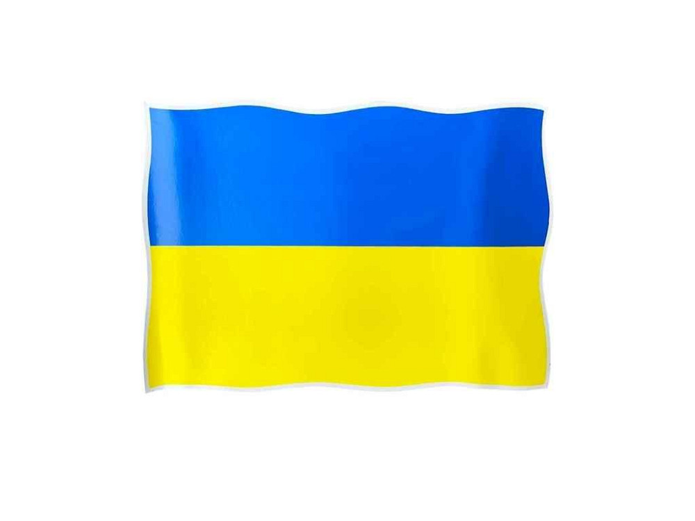 Наклейка Флаг Украины 35см*25см ТМ УКРАИНА Киев - изображение 1