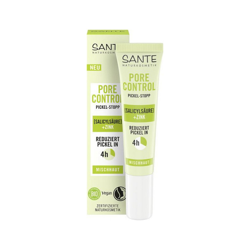 БИО-Средство от прыщей быстрого действия Pore Control антибактериальное с Цинком SANTE 15 мл Киев - изображение 2