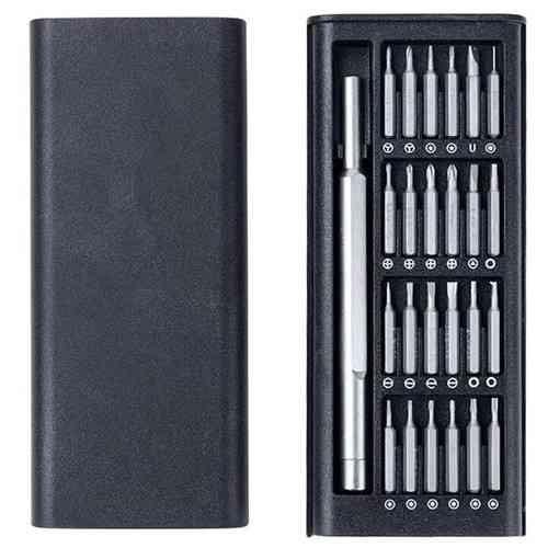 Прецизионная отвертка с 24 битами для электроники в кейсе набор инструментов Киев