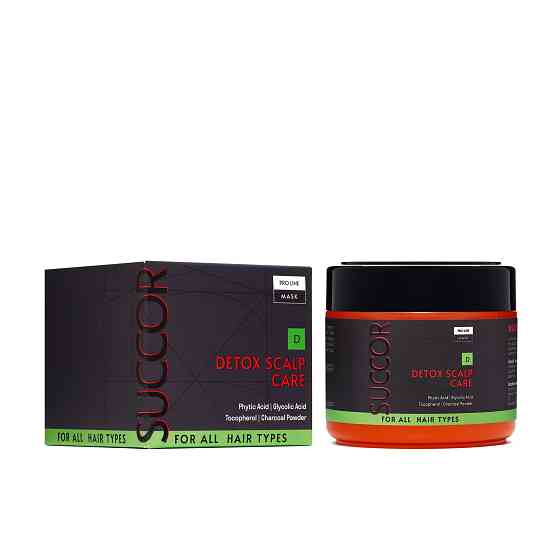 Маска детокс для шкіри голови Detox Scalp Care Mask Succor 300 мл Вінниця