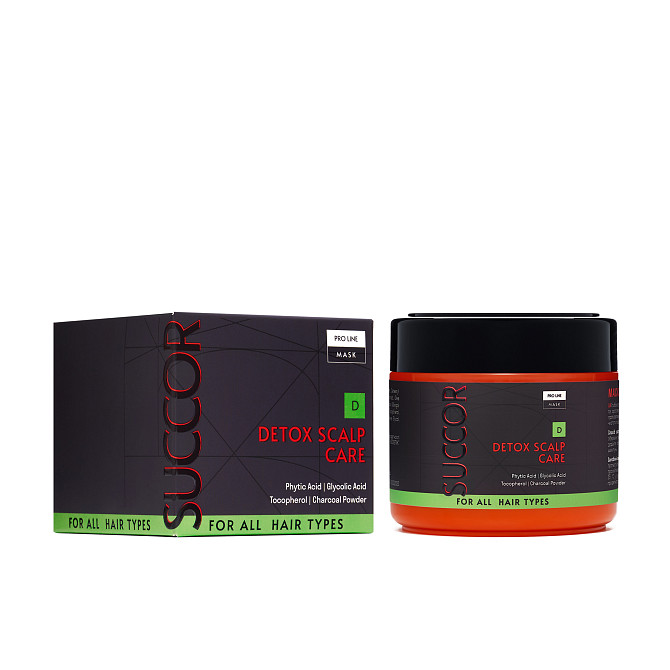 Маска детокс для шкіри голови Detox Scalp Care Mask Succor 300 мл Вінниця - фото 2