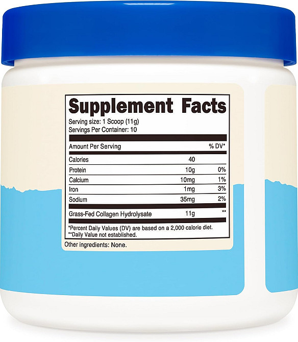 Grass-Fed Collagen Peptides 113 g (Unflavored) Луцьк - фото 2