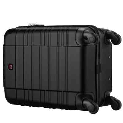 Валіза Wenger Amplar, мала, пластик, 4 колеса, чорна (653143) Вінниця