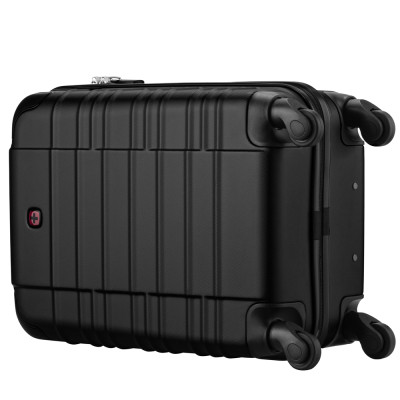 Чемодан Wenger Amplar, мала, пластик, 4 колеса, чорна (653143) Винница - изображение 3