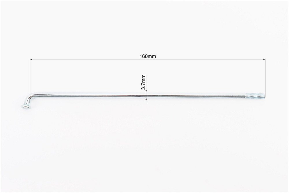 Спиця задня L=160мм, D=3,7мм, к-кт 36шт (посилена) Київ - фото 2