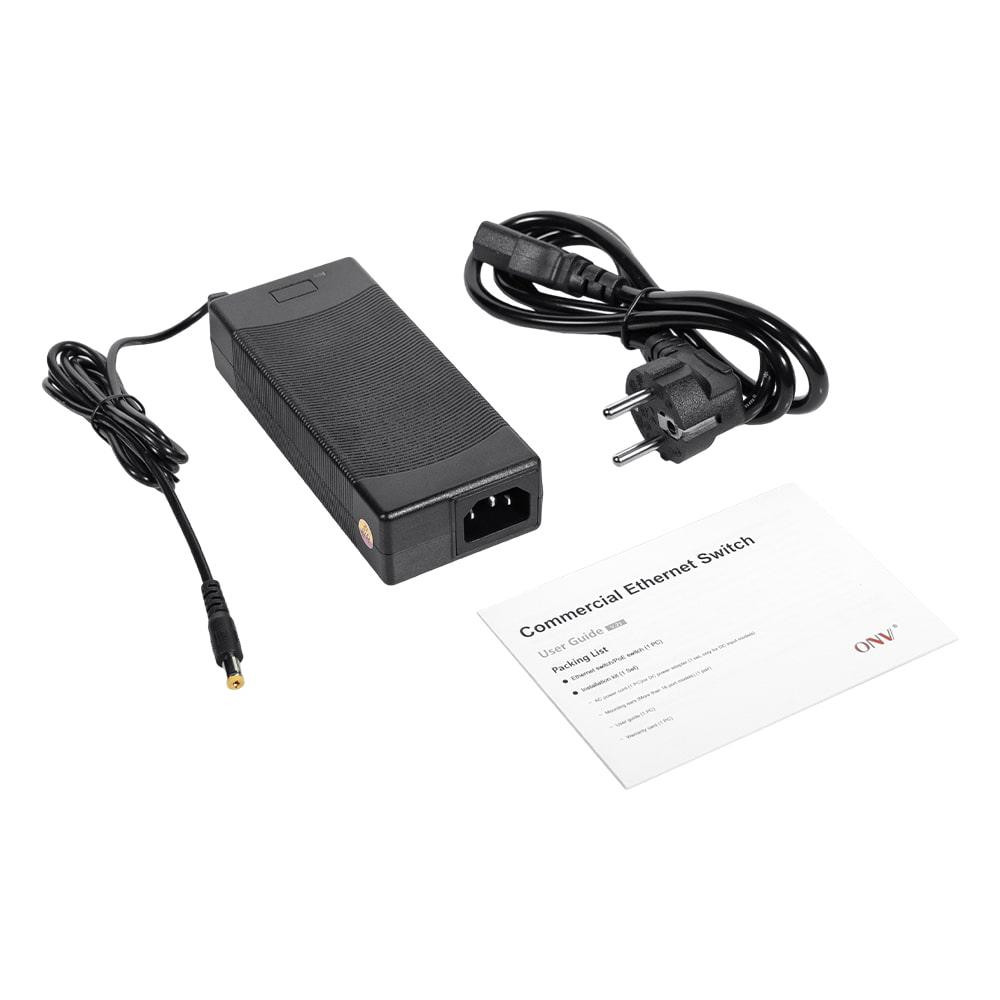 PoE-комутатор 10-портовий гігабітний ONV-POE33108P (73-00057) Київ - фото 12