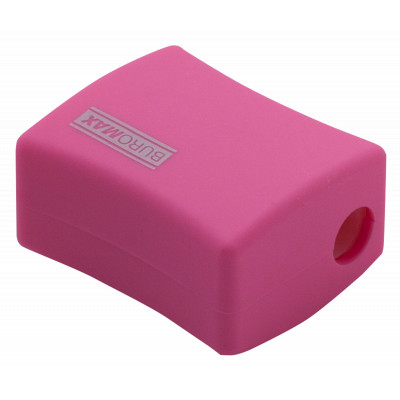 Точилка Buromax ALFA, RUBBER TOUCH с контейнером 2 отверстия (BM.4778-1) Винница - изображение 7