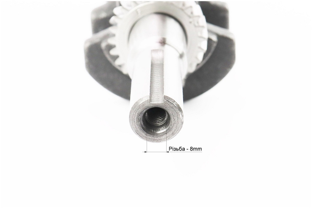 Колінвал 168F/170F (D шийки-30mm, H-85mm, L-250mm) під шпонку D-20mm Київ - фото 3