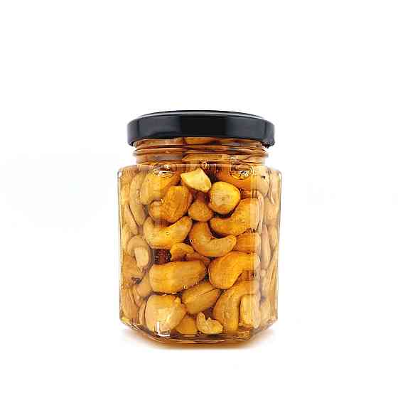 Мед с орехами кешью 240 грамм Одесса