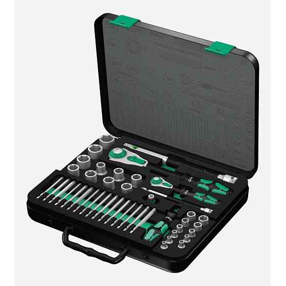 Набір інструментів 1/4", 1/2", 43 од., Wera Zyklop Speed 8100 SA/SC 2 (05160785001) Одеса