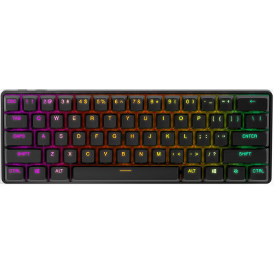 Клавиатура SteelSeries Apex Pro Mini Wireless UA Black (64842) Винница - изображение 1
