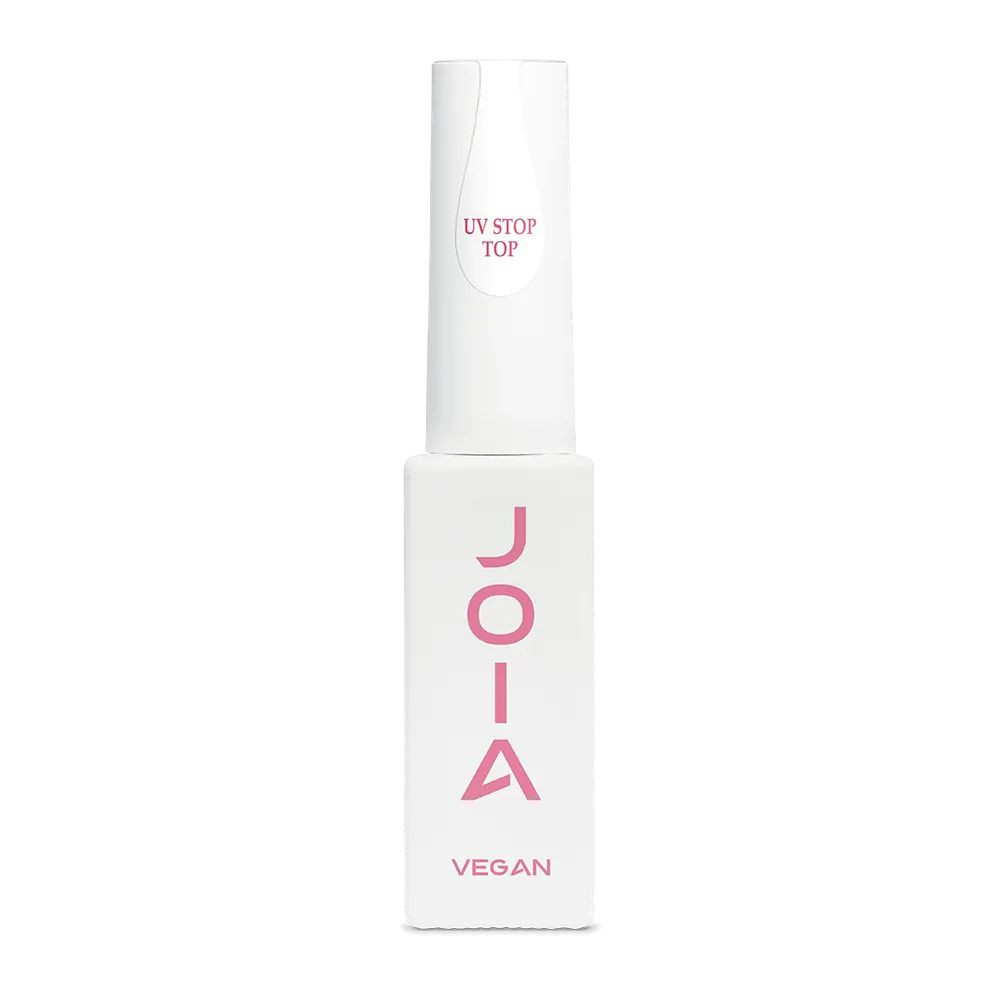 Топ глянцевый с УФ-фильтром для гель-лака UV Stop Top Wipe JOIA vegan 8 мл Киев - изображение 2