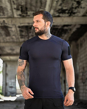 Тактична потовідвідна футболка дснс samuray sea Cooltuch Київ - фото 5