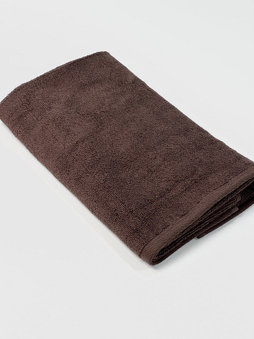 Махровий рушник Ideal Textile 50х90 см з невеликим дефектом (56861173) Для рук та обличчя, Коричневи Чернівці - фото 1