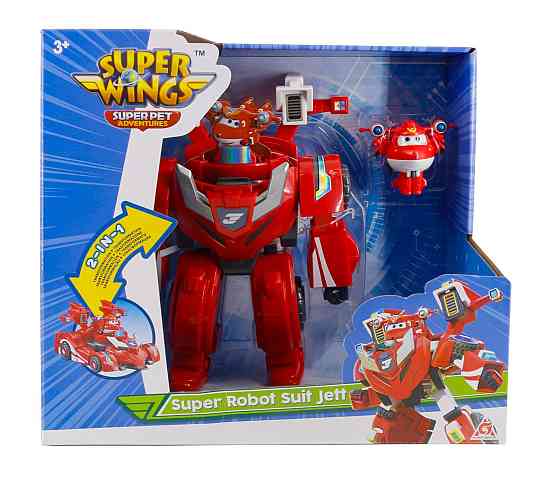 Ігровий набір Super Wings Super Robot Suit Джетт (Jett) Київ
