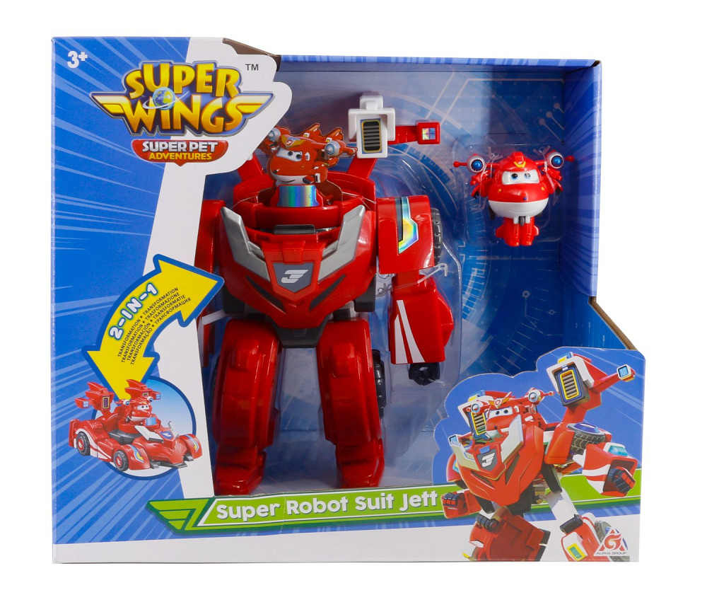 Ігровий набір Super Wings Super Robot Suit Джетт (Jett) Київ - фото 4