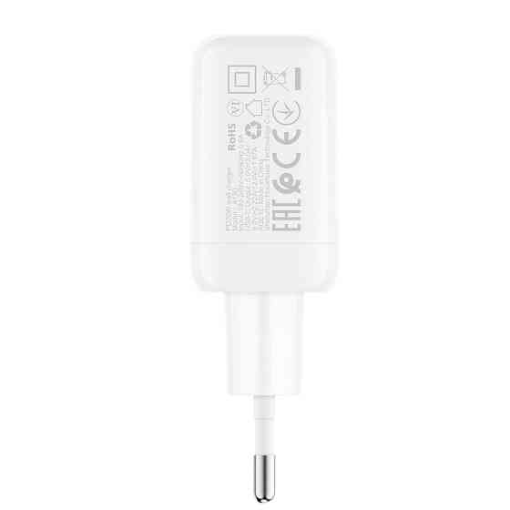 Мережевий зарядний пристрій ACEFAST A130 PD20W single USB-C charger White Киев