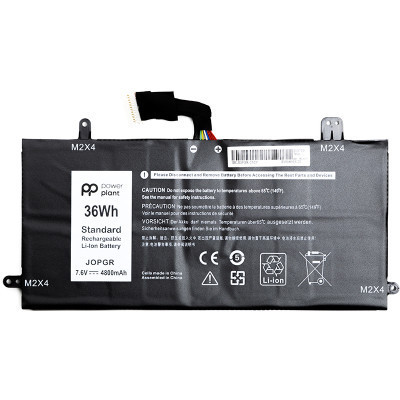 Аккумулятор для ноутбука DELL Latitude 5285 Series (J0PGR) 7.6V 4800mAh PowerPlant (NB441464) Винница - изображение 1