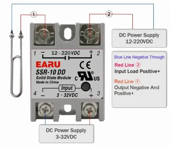 Современное твердотельное реле 100А для бесконтактного переключения Киев