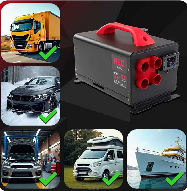 Масляний обігрівач 8 Квт RTAGO0128 Київ - фото 1